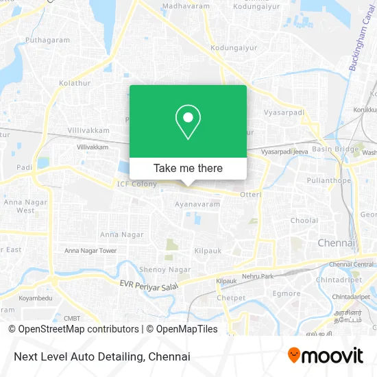 Next Level Auto Detailing map