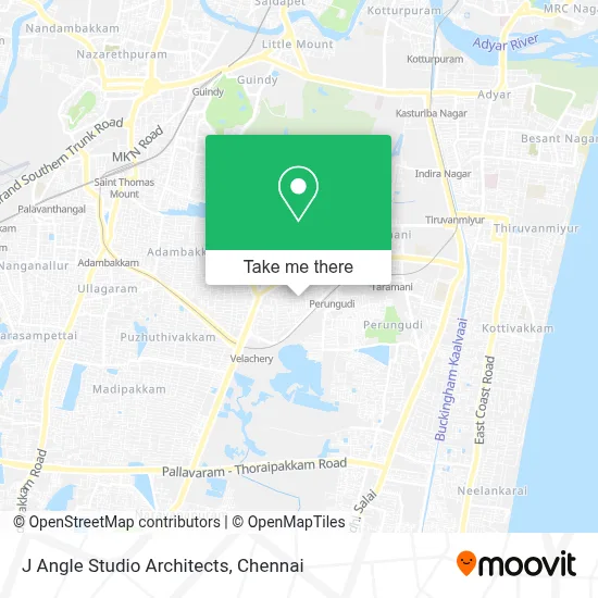 J Angle Studio Architects map