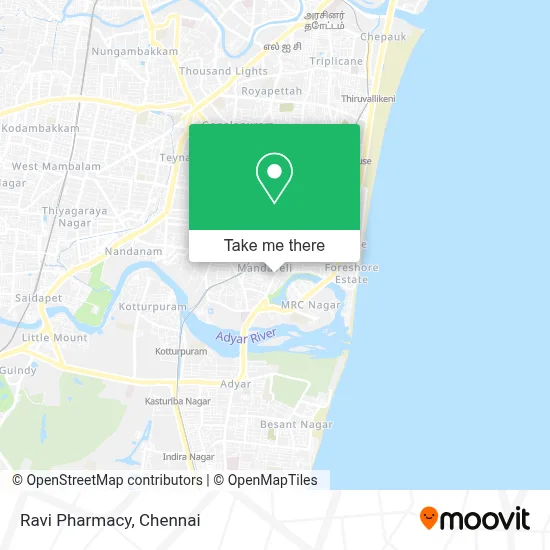 Ravi Pharmacy map