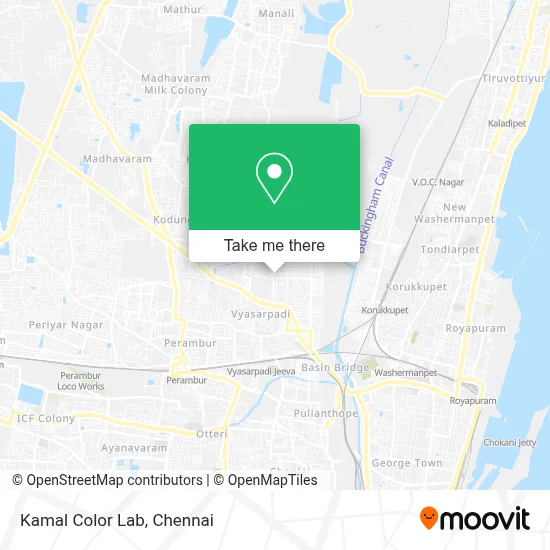 Kamal Color Lab map