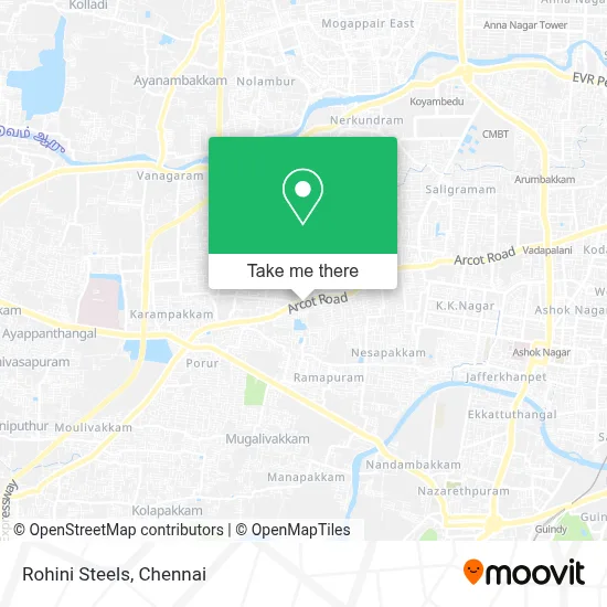 Rohini Steels map