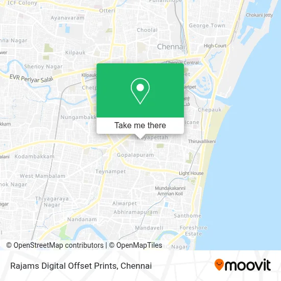 Rajams Digital Offset Prints map