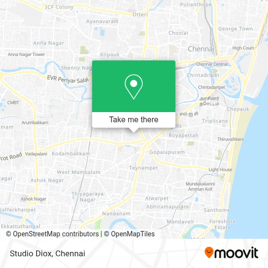 Studio Diox map