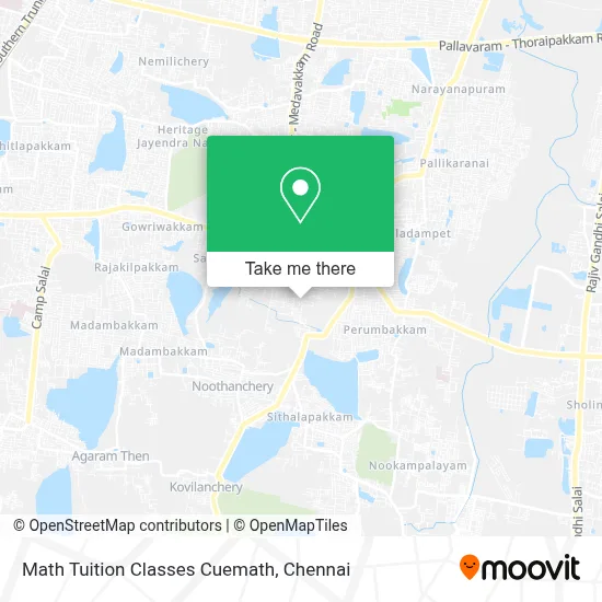 Math Tuition Classes Cuemath map