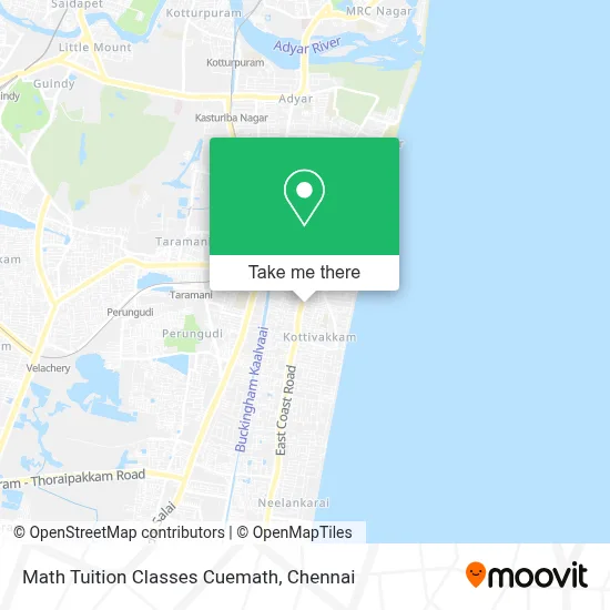 Math Tuition Classes Cuemath map