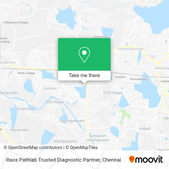 Raos Pathlab Trusted Diagnostic Partner map