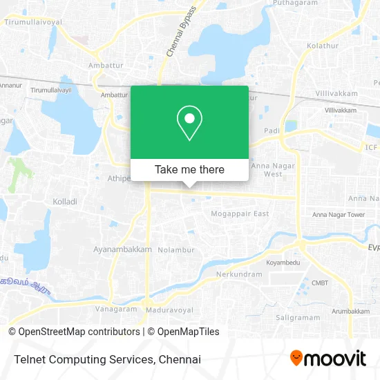 Telnet Computing Services map