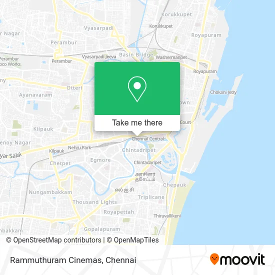 Rammuthuram Cinemas map