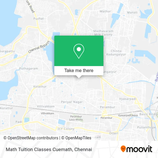 Math Tuition Classes Cuemath map