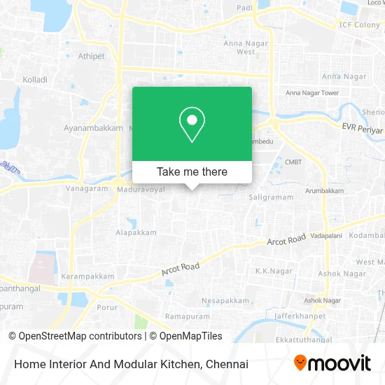 Home Interior And Modular Kitchen map