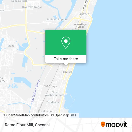 Rama Flour Mill map