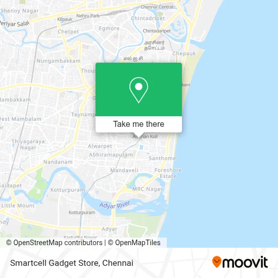 Smartcell Gadget Store map
