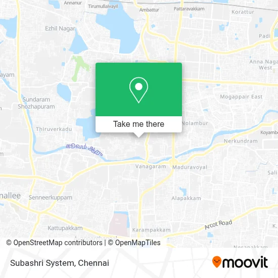 Subashri System map