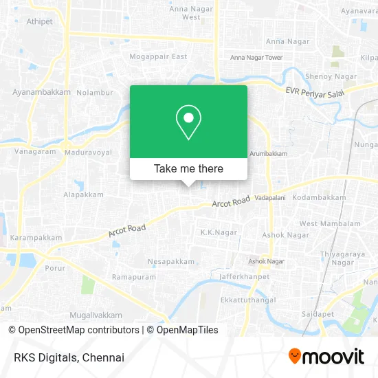 RKS Digitals map