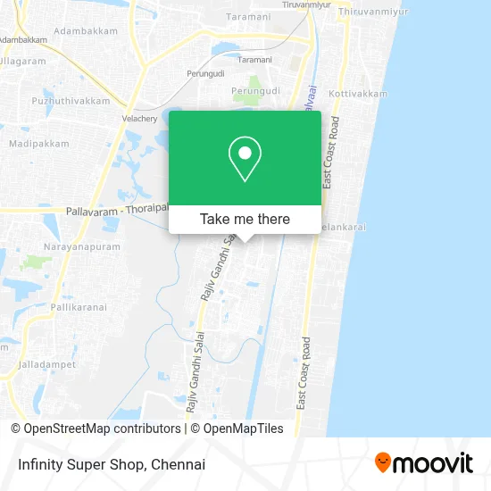 Infinity Super Shop map