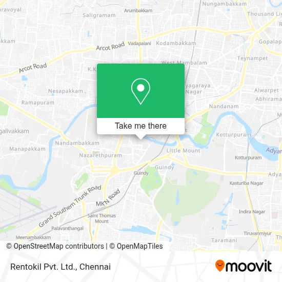 Rentokil Pvt. Ltd. map