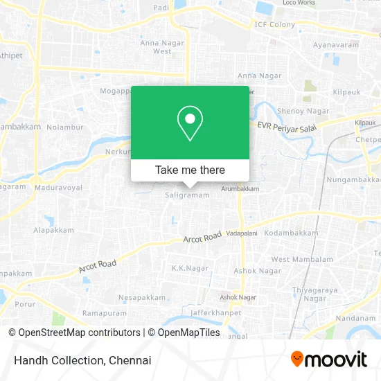 Handh Collection map