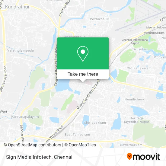 Sign Media Infotech map