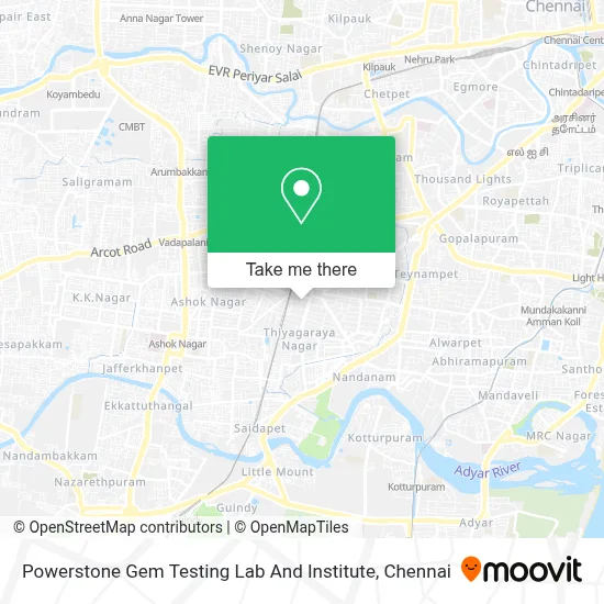 Powerstone Gem Testing Lab And Institute map