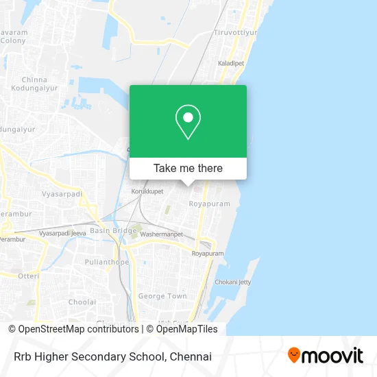 Rrb Higher Secondary School map