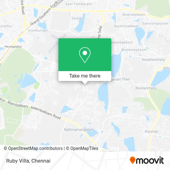 Ruby Villa map