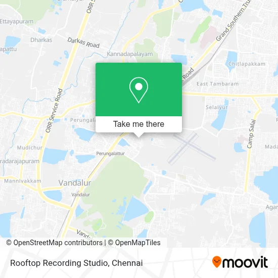 Rooftop Recording Studio map