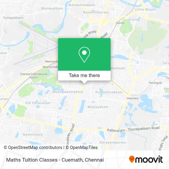 Maths Tuition Classes - Cuemath map