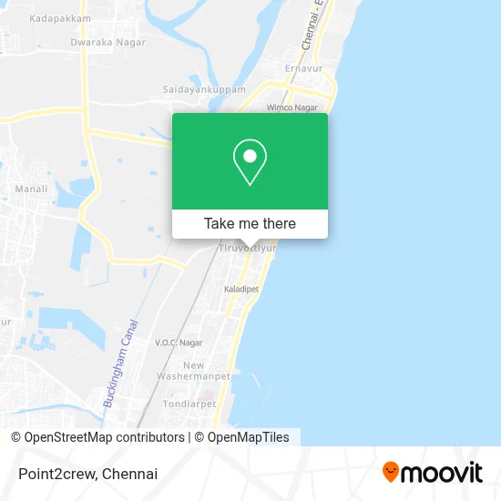 Point2crew map