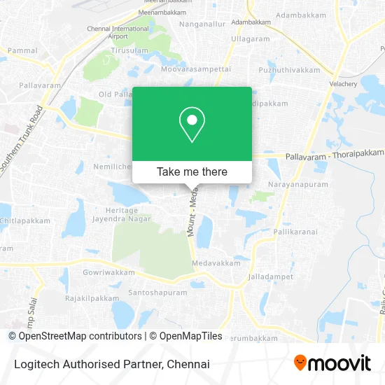 Logitech Authorised Partner map