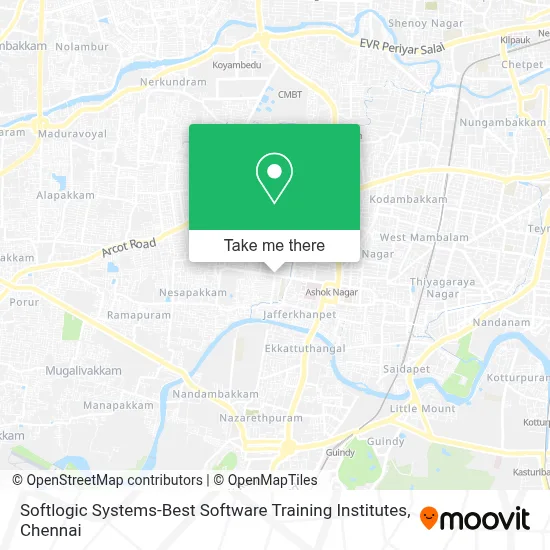 Softlogic Systems-Best Software Training Institutes map