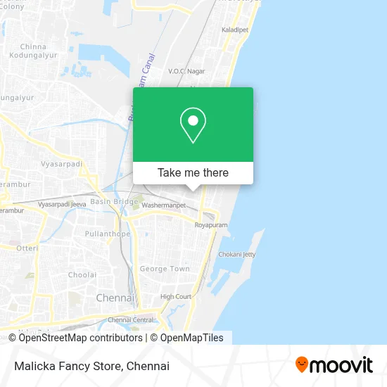 Malicka Fancy Store map