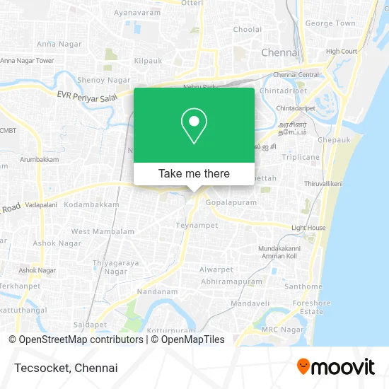 Tecsocket map