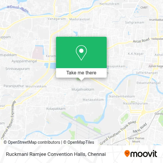 Ruckmani Ramjee Convention Halls map