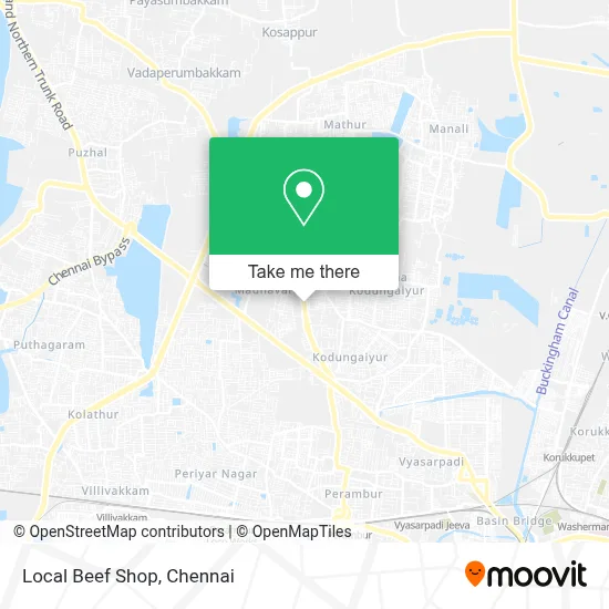 Local Beef Shop map