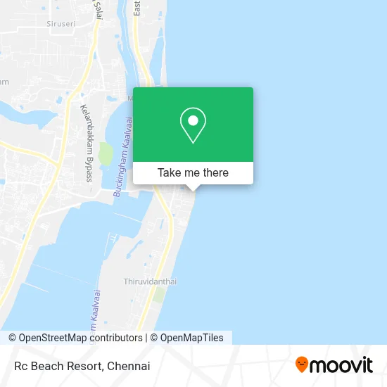 Rc Beach Resort map