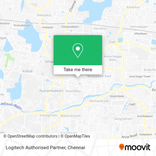 Logitech Authorised Partner map