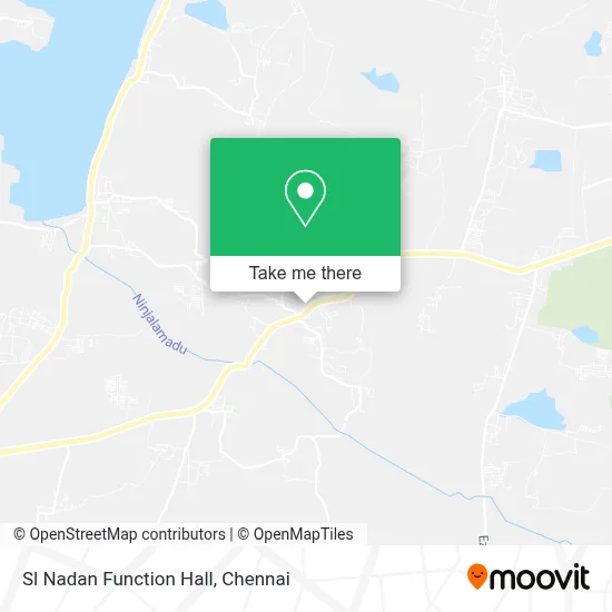 Sl Nadan Function Hall map