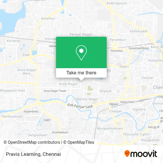Pravis Learning map
