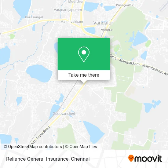Reliance General Insurance map