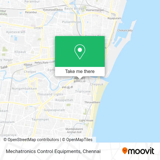 Mechatronics Control Equipments map