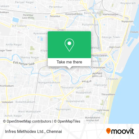 Infres Methodex Ltd. map