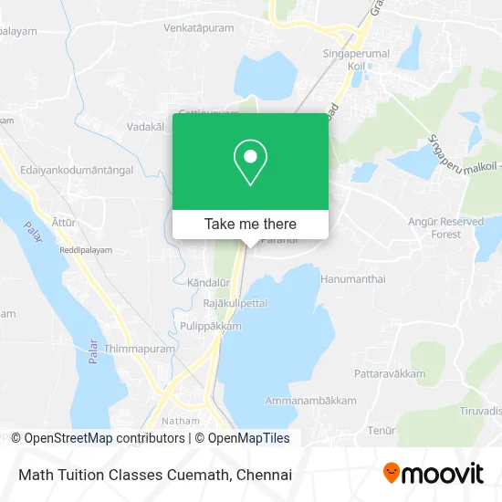 Math Tuition Classes Cuemath map