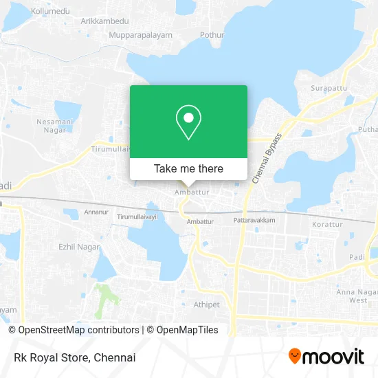 Rk Royal Store map