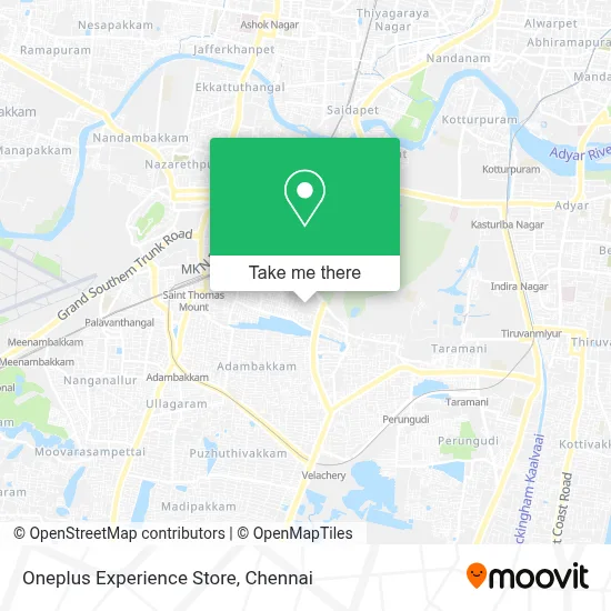 Oneplus Experience Store map