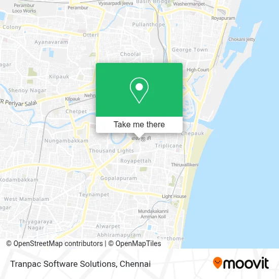 Tranpac Software Solutions map