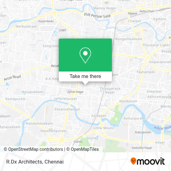R.Dx Architects map