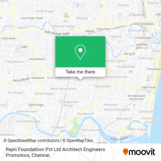 Rajni Foundatiion Pvt Ltd Architect Engineers Promotors map