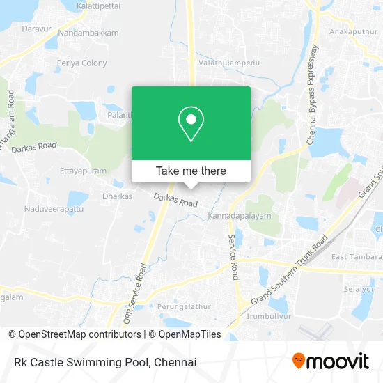 Rk Castle Swimming Pool map