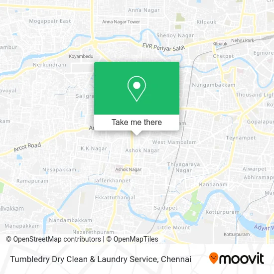 Tumbledry Dry Clean & Laundry Service map