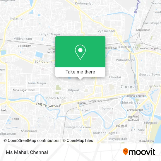 Ms Mahal map